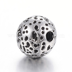 Бусины из нержавеющей стали 304&nbsp;STAS-E425-021AS