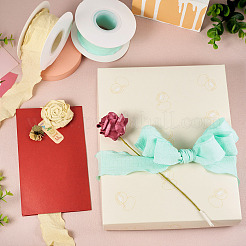 2 рулон 2-цветных полиэстеровых лент с рюшами&nbsp;OCOR-TA0001-76B