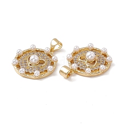 Латунные микро проложить кубического циркония подвески&nbsp;KK-B061-01G