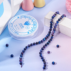 1 нить бусин из натурального тигрового глаза&nbsp;G-TA0002-65B