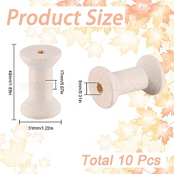 Деревянные пустые катушки для проволоки&nbsp;TOOL-SC0001-59B