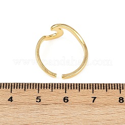 Латунные регулируемые манжеты для женщин&nbsp;RJEW-B132-03G