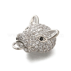 Стойки обшивки латунь микро проложить Циркон подвеску&nbsp;KK-M079-10P