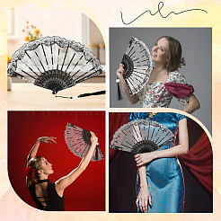 Кружевной веер&nbsp;AJEW-WH20090-001A