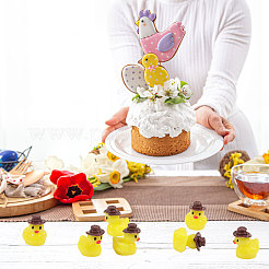 150 шт. скульптура утки из смолы для украшения витрины&nbsp;DJEW-CA0001-51