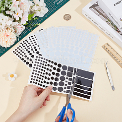 Черно-белые светоотражающие наклейки&nbsp;FIND-BC0014-23A