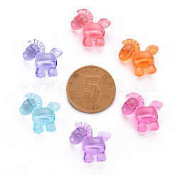 Прозрачные акриловые бусины&nbsp;X-TACR-S154-47B