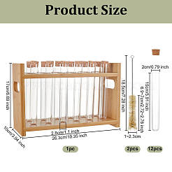 Подставки для пробирок из дерева с 12 отверстием&nbsp;ODIS-OC0001-86