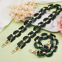 2 шт. овальная и квадратная акриловая ручка для сумки&nbsp;FIND-GN0001-14C