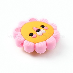 Силиконовые бусины&nbsp;SIL-WH0001-28A