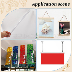 10 комплект ПВХ-лент для подвешивания плакатов для демонстрации&nbsp;AJEW-GF0012-37