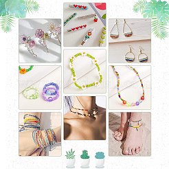 Набор для самостоятельного изготовления браслета из стеклянных семян&nbsp;DIY-PH0005-99