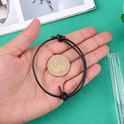 Изготовление регулируемого кожаного шнура-браслета&nbsp;MAK-WH20007-001