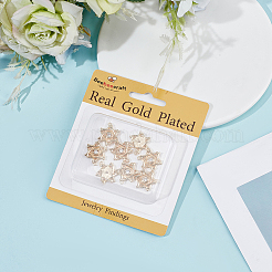 16 шт. Латунные подвески с микропаве&nbsp;KK-BBC0017-23