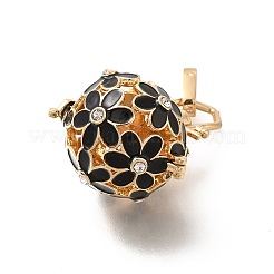 Подвески из бисера со стразами из сплава&nbsp;ENAM-M047-04G-B