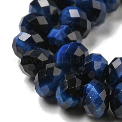 Природных тигровый глаз бисер нитей&nbsp;G-K351-B03-02