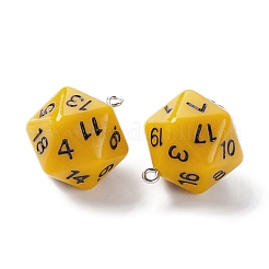 Непрозрачные акриловые подвески&nbsp;MACR-O044-03-01A