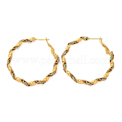 Серьги-кольца из нержавеющей стали 304&nbsp;EJEW-S250-03G