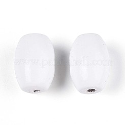 Окрашенные распылением деревянные бусины Schima&nbsp;WOOD-T032-29A-02