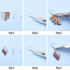 Сделай сам серьги&nbsp;DIY-SC0010-52P