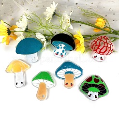 Силиконовые формочки для кабошонов грибов&nbsp;DIY-L071-05B