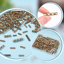 5 стиль тибетский стиль сплав распорные планки&nbsp;FIND-WR0012-07AG