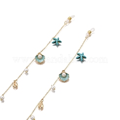 Латунные цепочки для очков&nbsp;AJEW-TA00042