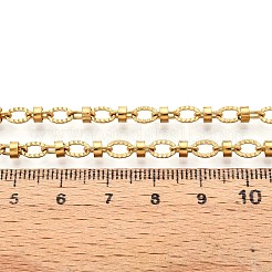 Текстурированные овальные звенья цепей из нержавеющей стали 304&nbsp;CHS-N005-06E-G