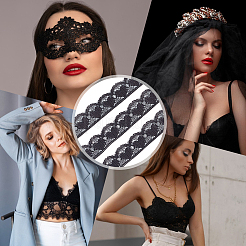 20 ярд нейлоновой кружевной отделки&nbsp;OCOR-AN0001-02