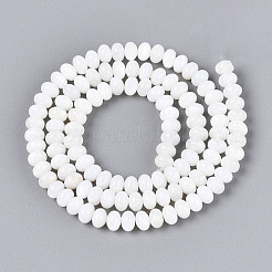 Нити бусин из натуральных пресноводных ракушек&nbsp;SHEL-N038-30
