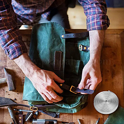 Мягкий плоский шнур из искусственной кожи&nbsp;LC-WH0006-03C-01