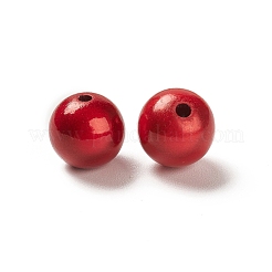 Лакированные бусины из акрила  MACR-Q154-01B