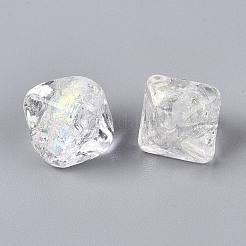 Ручной стеклянные фольга бисер пряди&nbsp;FOIL-N033-01E