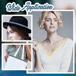 3 рулон двухцветной полиэстеровой цветочной ленты&nbsp;OCOR-HY0001-09A