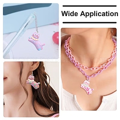 Подвески из непрозрачной смолы 20 шт.&nbsp;CRES-YW0002-83