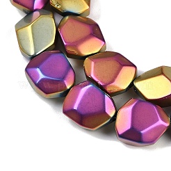 Стеклянные бусины с гальваническим покрытием &nbsp;EGLA-C009-01A-FP01