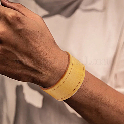 Браслеты из телячьей кожи с плоскими краями&nbsp;BJEW-WH20007-09A