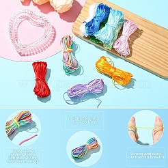 100м нейлоновая нить 10 цветов&nbsp;NWIR-YW0001-17