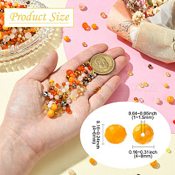 1000шт стеклянные бусины&nbsp;GLAA-CJC0001-24C