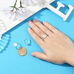 Компоненты латунные кольца&nbsp;KK-C3044-10mm-S