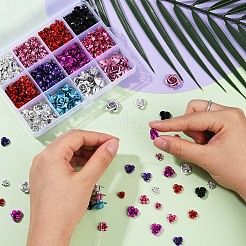 540шт алюминиевые бусины&nbsp;FALUM-YW0001-01