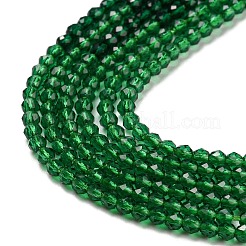 Прозрачный градиент цвета стеклянные бусины пряди&nbsp;GLAA-H021-01A-33