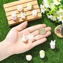 5 шт. 5 стильных пасхальных подвесок из непрозрачной смолы&nbsp;RESI-YW0002-15