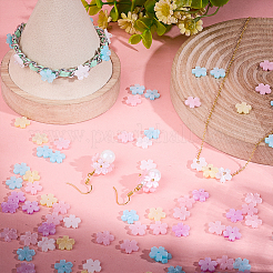 112шт 7 цвета непрозрачные акриловые бусины&nbsp;FIND-DR0001-39