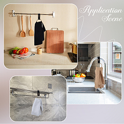 4шт держатель для полотенец из искусственной кожи&nbsp;HJEW-CN0001-34A