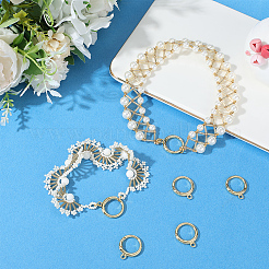 6 шт. латунные пружинные кольца-затворы&nbsp;KK-BBC0020-04