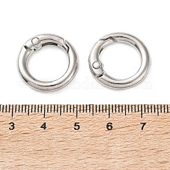 Пружинные кольца из цинкового сплава&nbsp;FIND-K026-06P