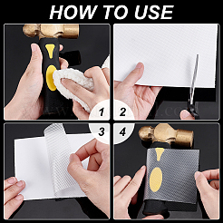 Лист клейкой ленты с противоскользящим покрытием pvea&nbsp;AJEW-WH0596-319B