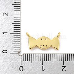 Покрытие стойки латунь микропаве прозрачные подвески из кубического циркония&nbsp;KK-Z048-01G