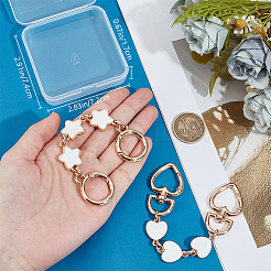 2 шт. 2-цветные эмалевые удлинители для ремешков&nbsp;FIND-BBC0002-49B